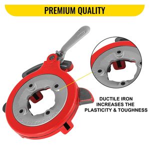 811a Phổ Tự Mở Chết Đầu Thuận Tay Phải Vận Chuyển Cắt Cho <span class=keywords><strong>Ridgid</strong></span> 1/8-2 Inch 97075 Npt 300 535 Ống <span class=keywords><strong>Threader</strong></span> Điện Ống - Product Image 2