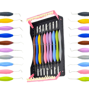 Kit d'instruments médicaux dentaires en silicone manuel de haute qualité Medivolve, 10 pièces, autoclavable, CE ISO, vente en gros - Product Image 2