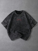 T-shirt classique à col rond pour homme de qualité supérieure, manches courtes, 100% coton, respirant, séchage rapide, personnalisable, 280g, uni