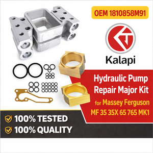 ชุดซ่อมปั๊มไฮดรอลิกสำหรับงานหนัก Kalapi รุ่น 1810858M91 MF 35 65 อะไหล่รถแทรกเตอร์ พร้อมชุดปะเก็นโอริง วัสดุทองเหลืองและเหล็กหล่อ - Product Image 3