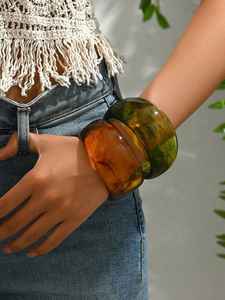 Bracelet en résine très demandé pour la mode et le design, nouveau bracelet en résine personnalisé pour la création artisanale par AFZA ENTERPRISES - Product Image 3