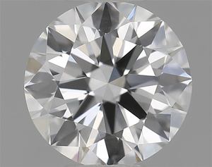 เพชรเม็ดกลมสีขาว0.50กะรัต F VS1บริสุทธิ์เพชรที่ผ่านการรับรองรับรองคุณภาพสูง - Product Image 3