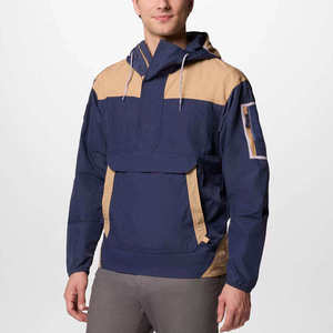 <b>Men's</b> Winter Thick Zipper Canvas Waterproof Windbreaker Hooded <b>Jacket</b> for <b>Cycling</b> Running OEM Service - Product Image 6
