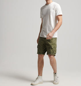 Pantalones Cortos Deportivos Casuales Personalizados para Hombre, con Estampado Animal, Cintura Elástica Cómoda, Bolsillos Tipo Cargo, para Entrenamiento - Product Image 1