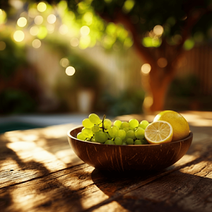 Cuencos Ovalados Modernos de Cáscara de Coco Natural, Hechos a Mano, Ecológicos y Sostenibles, para Restaurantes, Cafeterías y Uso en la Cocina - Product Image 4