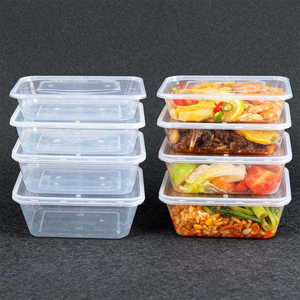 Barquette alimentaire jetable de qualité alimentaire en PP, rectangulaire, échantillon disponible, OEM/ODM, vente en gros, couleurs personnalisables - Product Image 5