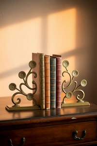 Great quality in reasonable price Decorative Aluminum Bookends For Organizing <b>Books</b> In Living <b>Room</b> Bedroom And Workspace - Product Image 2