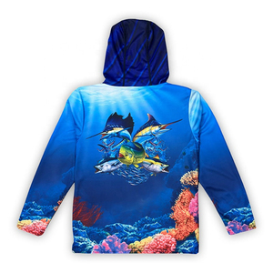 Sudadera con Capucha de Color Sólido para Pesca, para Adultos, Resistente al Viento, Transpirable, de Manga Larga, con Diseños Personalizados - Product Image 2