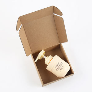 Caja de Envío Rectangular de Papel Kraft Ecológica a Precio Competitivo, Caja de Embalaje de Papel Corrugado Personalizada al por Mayor - Product Image 3