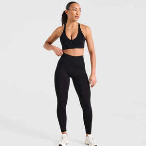 New Women Yoga <b>Set</b> Gym Clothing Female Active Sport Wear Running Fitness Suit Yoga <b>Set</b> Seamless Sport <b>Set</b> Reasonable Price - Product Image 1