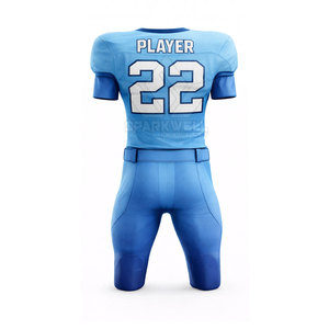 Uniforme de Fútbol Americano Listo para Juego, Material Ligero que Absorbe el Sudor, Perfecto para Partidos Escolares, Universitarios y de Club - Product Image 3