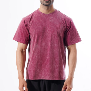 Camisetas de Hombre Nuevas, a la Moda, Ecológicas, con Cuello Redondo, Logotipo Frontal Personalizado, Estampado, de Algodón, Corte Holgado, Transpirables, con la Frase 'Let Us Go to Party' - Product Image 1