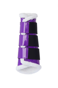 Vente directe usine 2026 – Protège-jambes de cheval en PU et acier inoxydable de haute qualité, modèle SP-30733, personnalisables OEM avec logo et couleur sur mesure - Product Image 6