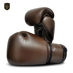 Guantes de Boxeo Premium de Cuero, Ligeros, Transpirables, de Secado Rápido, con Cierre de Gancho y Bucle, Personalizables, con Gran Estabilidad en la Muñeca, para Gimnasio - Product Image 4