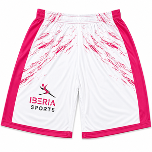 Ensemble de maillots et shorts de sport respirants sublimés personnalisés IBERIA SPORTS |   Pantalon de sport unisexe léger à séchage rapide avec taille élastique pour adultes - Product Image 4