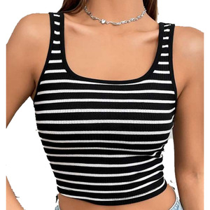 Custom Elegant Sleeveless Tank <b>Top</b> with Premium Fabric Construction and Personalized Logo for Clothing Collections - Product Image 1