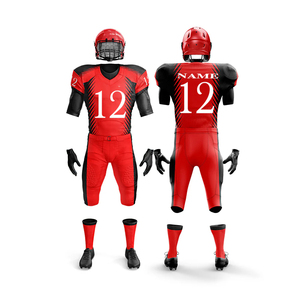 ชุดอเมริกันฟุตบอลแบบมืออาชีพ ชุดอเมริกันฟุตบอลแบบสั่งพิมพ์ลาย เสื้อเจอร์ซีย์น้ำหนักเบา แขนสั้น สั่งทำได้ - Product Image 6