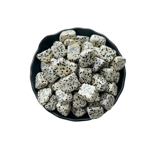 Piedras pulidas de jaspe dalmático natural, cristal curativo de piedra dalmática para Reiki, meditación, energía, decoración, venta al por mayor - Product Image 5