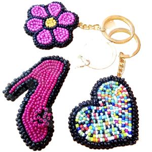 Abalorios de corazón y flores, cuentas de semillas, bonitos abalorios de estrella de personaje personalizado diario, regalo para niña, nuevo estilo de tendencia para cuentas - Product Image 1