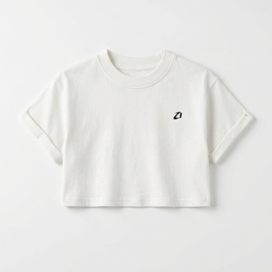 Custom Logo Blank Cropped T-Shirt Solid Tee Short Sleeve Training Activewear Women's Shirts Minimalist Basic Streetwear <b>Top</b> ODM - Product Image 3