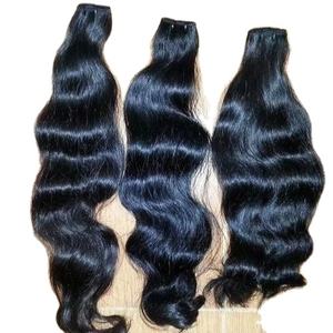 Genius Hair Trame Nouvelle Arrivée Double Dessiné Main Attachée Cuticule Alignée Russe Vietnamien Extension de Cheveux Humains - Product Image 1