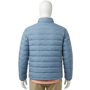Veste matelassée personnalisée élégante pour homme - Manteau d'hiver épais avec fermeture éclair et poignets côtelés - Qualité supérieure - Product Image 2