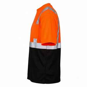 Camiseta de Seguridad Industrial para Hombre y Mujer, Camisa de Trabajo Resistente para Control de Tráfico y Obras Viales - Product Image 3