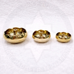 Juego de Diyas de Latón Antiguo con Diseño de Chakra y Pavo Real Indio, Lámpara de Aceite Artesanal para Templo, Decoración del Hogar, Diwali - Product Image 3