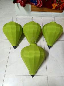 Linterna de seda plegable colorida hecha a mano en Vietnam, perfecta para la decoración del hogar, fiesta de boda y celebración de Año Nuevo vietnamita - Product Image 4