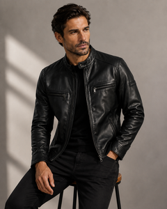 Blouson Bomber en Cuir Imperméable et Coupe-Vent de Qualité Supérieure pour Hommes, Meilleures Ventes 2026, Service OEM Disponible - Product Image 5