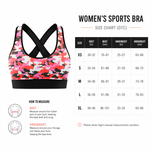 Women Camouflage Sports <b>Bra</b> High Impact Cross Back Padded Workout Gym Fitness Yoga <b>Bra</b> Top Breathable Shockproof Activewear - Product Image 6