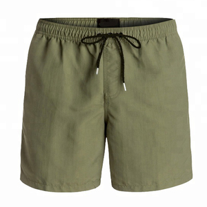 Wholesale Men's Casual Mid MMA Shorts High Quality 100% Polyester Breathable Quick Dry Plain Dyed Canvas Pockets - Product Image 6