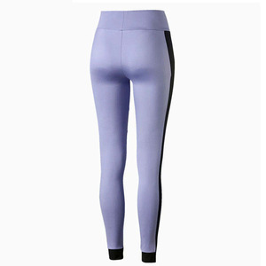 High Waist Full Length Solid Color Breathable Vintage <b>Velour</b> <b>Leggings</b> Seamless Stretch Knitted Sporty Style Autumn Women's Is - Product Image 5
