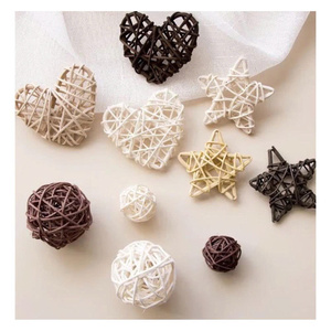 Woven Rattan Holiday Bells from Vietnam for Christmas Wreaths <b>Tree</b> Accessories Gift Packaging and Seasonal Displays - Product Image 5
