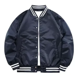 Custom Wool Hooded Winter Varsity <b>Jacket</b> with Quick Dry Waterproof Stand Collar <b>Zip</b>-<b>Up</b> Closure Outdoor Streetwear - Product Image 3