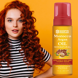 Mousse coiffante parfumée personnalisée à tenue forte pour boucles, longue durée, marque privée, mousse coiffante pour perruques bouclées, tresses, unisexe - Product Image 2