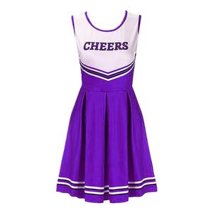 Uniformes de cheerleading pour jeunes et écoliers, vente en gros OEM, bonne qualité, tenue d'entraînement sexy, haut court à manches longues - Product Image 1