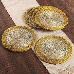 Premium Design Rattan Coaster Jute Coaster Rope Coaster Place Mats Woven Rattan Coaster Mats At very best factory Price - Product Image 5