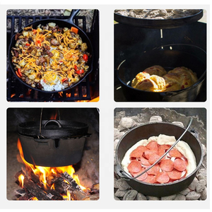 Premium Kitchen Dutch Oven Featuring Cast Iron Core Durable Enameled Surface Tight Fitting Lid Comfortable - Product Image 6