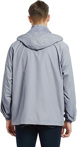 Chaqueta Deportiva de Nylon con Cierre para Hombre, Personalizada con Estampado de Fútbol, Cortavientos para Entrenamiento y Running - Product Image 2