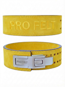 Ceinture de musculation robuste et respirante en cuir avec boucle à levier, réglable, pour entraînement intensif et compression - Product Image 6