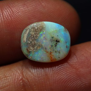 3 Carat Natural Australian <b>Opal</b> Solid Coober Pedy Loose Gemstone Amazing Green Fire Handmade for Jewelry Making Stone - Product Image 5