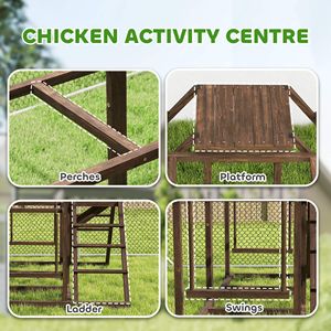 Set di Gioco in Legno per Polli con Gabbie per Animali - Product Image 2