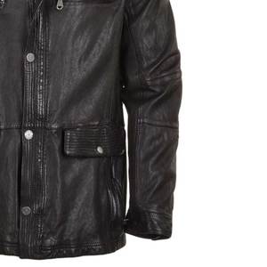 Top Selling Men's Stylish Leather <b>Jacket</b> <b>Winter</b> Washed Zipper Closure Custom Colors Available Best Selling Price - Product Image 6