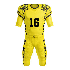 Uniforme de football américain sur mesure, respirant, à séchage rapide, best-seller, faible MOQ, en stock - Product Image 4