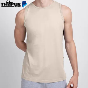 เสื้อกล้ามกีฬาผู้ชาย ผ้าโพลีเอสเตอร์ถัก ทรงสปอร์ต สำหรับออกกำลังกาย ฟิตเนส วิ่ง ป้องกันขนร่วง - Product Image 3