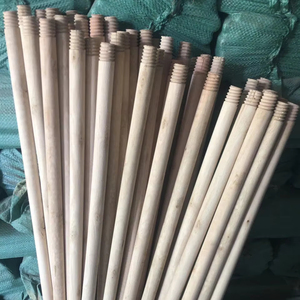 Wooden Natural Broom Stick Wooden Handle Wood Pole <b>Mop</b> Stick Broom Stick - Product Image 1