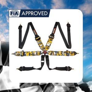 Harnais de course professionnel homologué FIA, 6 points, avec 7 boulons à œil UNF de 16 mm pour fournisseur de véhicules de piste - Vente en gros - Product Image 1