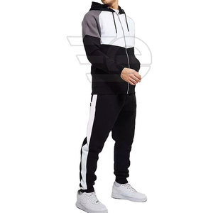 Survêtements décontractés d'hiver pour hommes avec cordon de serrage et capuche, 100% coton, légers, respirants, pour la course à pied, la gym, le fitness et l'entraînement en plein air - Product Image 6
