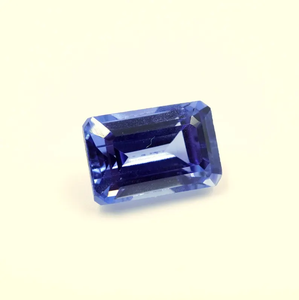 Piedra Preciosa de Zafiro Azul Cultivado en Laboratorio, Corte Pera Facetado, 3.20 Quilates - Product Image 3